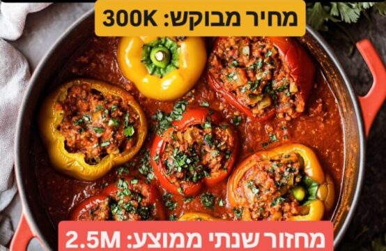 למכירה: מטבח משלוחים לאוכל מבושל ובריא עם מותג מוכר בגוש דן!