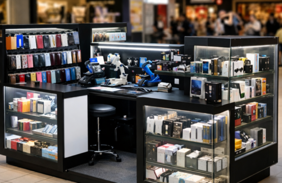 למכירה: דוכן סלולר ריווחי 5 שנים בפריים לוקיישן בקניון בשפלה + זכיינות ברשת מוכרת עם 13 סניפים