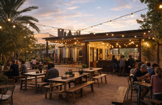 מבשלת בירה בוטיק פעילה עם ביר בר צמוד בדרום