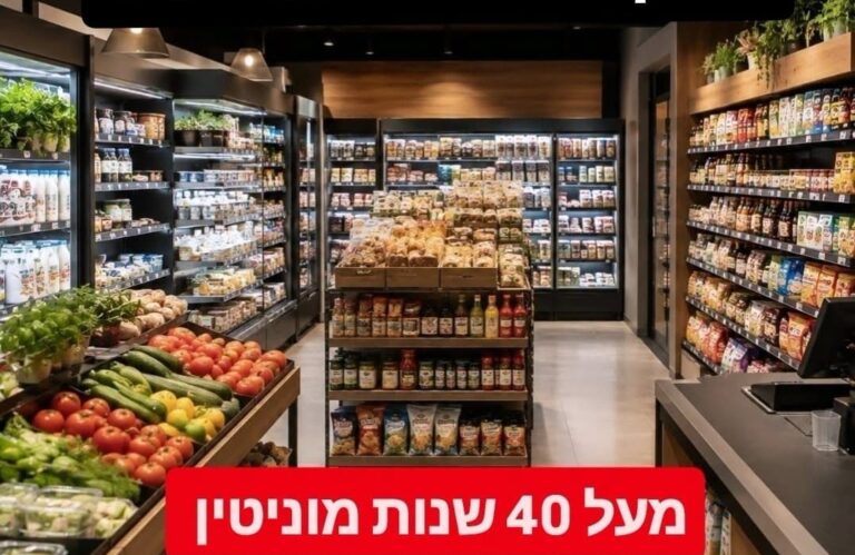 למכירה | סופרמרקט ותיק, מוכר ורווחי הממוקם באחד מהאזורים התוססים של ואדי ערה